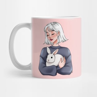 Pink Bunny Mug